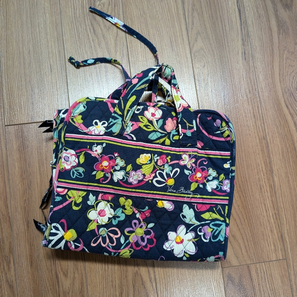 Vera Bradley Ribbons Print Hanging Cosmetic Organizer - Picture 3 of 5